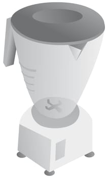 Black and white blender