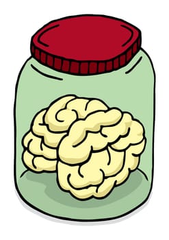 Brain in a jar