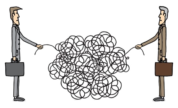Business negotiation / Solving differences