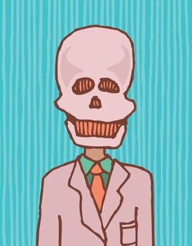 Death is a businessman / Funny skull