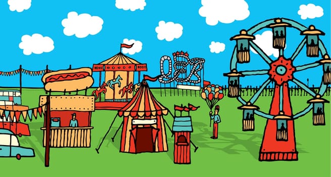 Cartoon carnival