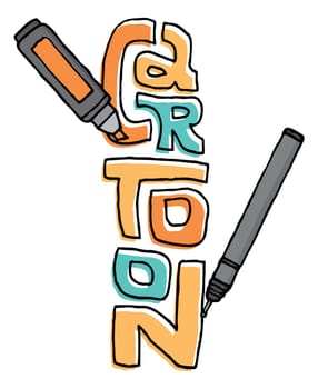 Drawing cartoon