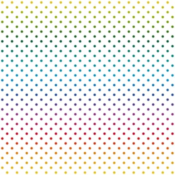 Endless background dots colorful