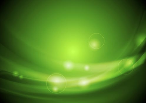 Abstract smooth waves vector background