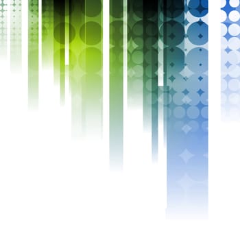 Abstract stripes vector bright background