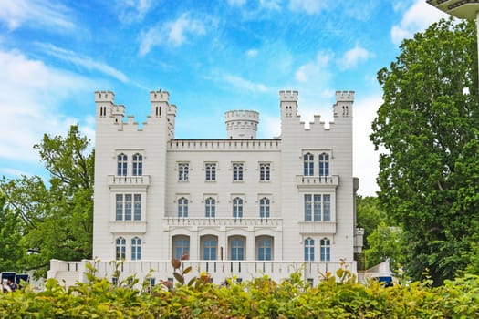 famous castle hotel in Heiligendamm, baltic sea, germany