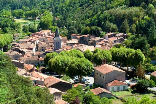 Navacelles, French natural heritage site of humanity by UNESCO