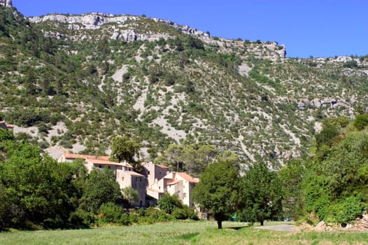 Navacelles, French natural heritage site of humanity by UNESCO