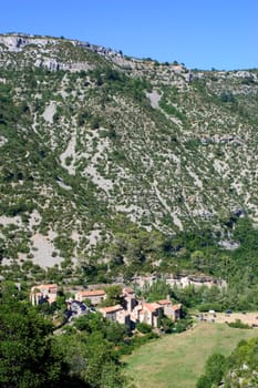 Navacelles, French natural heritage site of humanity by UNESCO