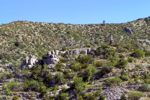 Navacelles, French natural heritage site of humanity by UNESCO