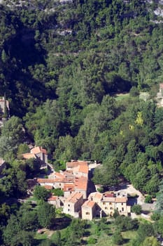 Navacelles, French natural heritage site of humanity by UNESCO