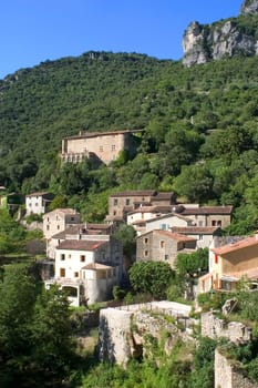 Navacelles, French natural heritage site of humanity by UNESCO