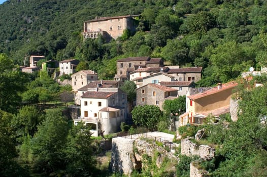 Navacelles, French natural heritage site of humanity by UNESCO