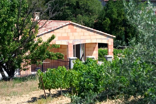 Maison en construction