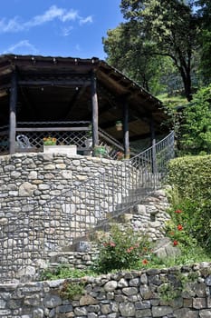 the mill of Corbes in France in the area of the Cevennes