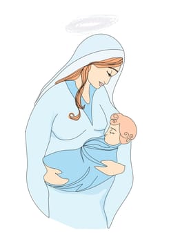 Madonna and child Jesus