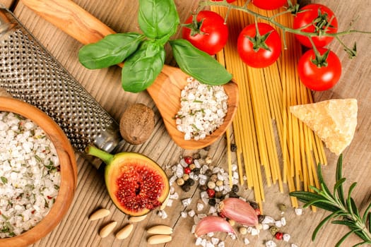 Spaghetti,herbs and spicery