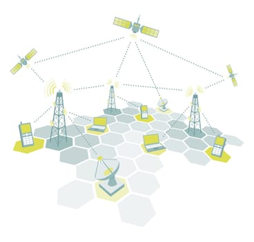 Telecom working diagram