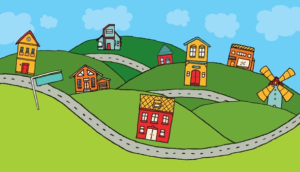Houses in the country