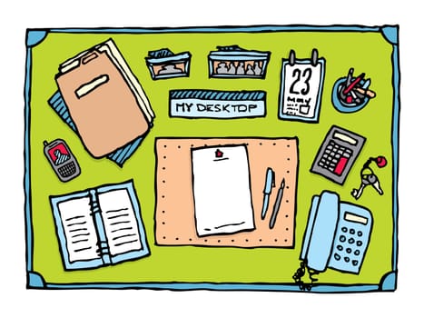 Business desktop office