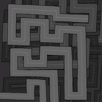 Complicated highway