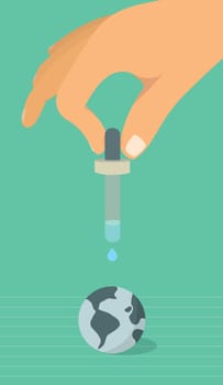 Watering planet earth