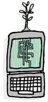 Ecologic computer / Biotechnology