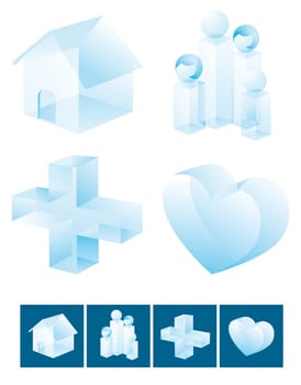 Icon set / Family values