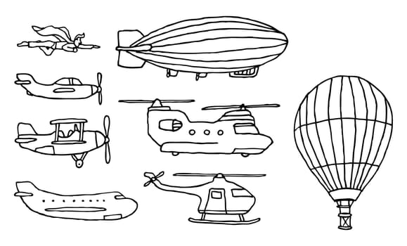Flying / Air vehicles set