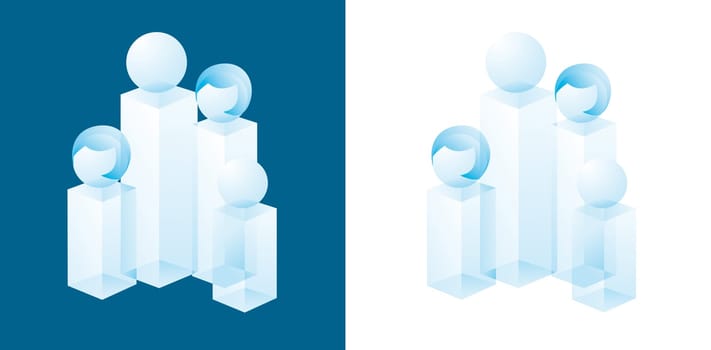 Family crystal icon