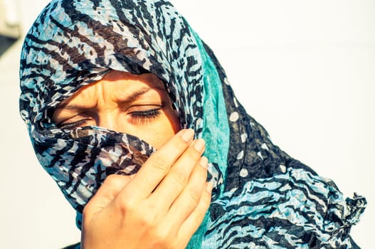 an image of a muslim girl wearing a higab
