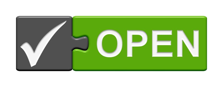 Puzzle Button: Open