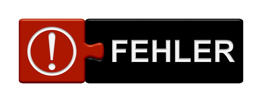 Puzzle Button: Error
