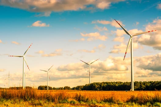 An image of windturbine on sunny day