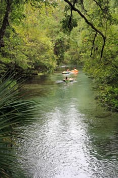 Down the river with the tires