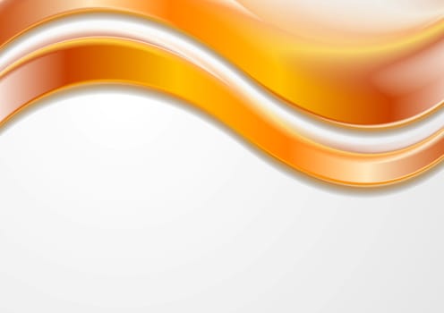 Abstract vibrant waves vector template design