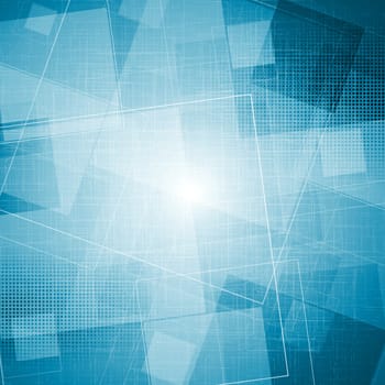 Abstract blue grunge vector texture. Tech vector design