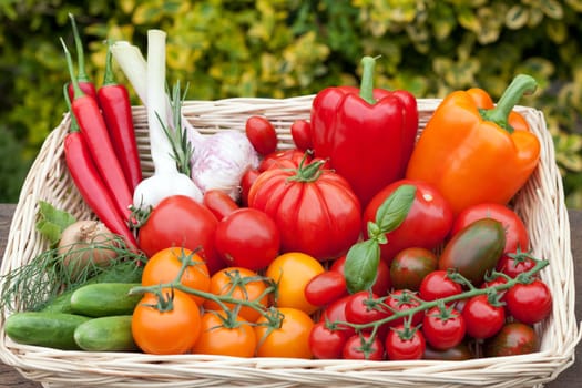 Vegetables from the weekly market