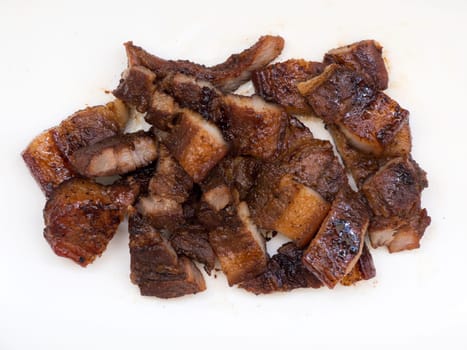 grilled pork meat
