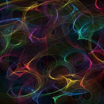 Abstract generated colorful pattern graphic art background