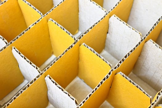 Cardboard box for insert bottles