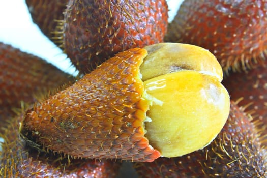 Zalacca or salak fruit, Traditional seasonal Sweet fruit flavors of Thailand
