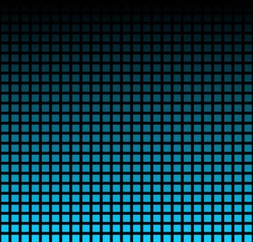Background with blue boxes and smooth transition to black