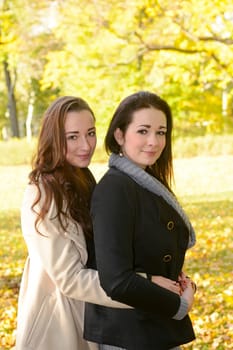 Girlfriends in the Park