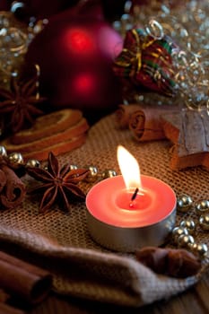 Advent candle