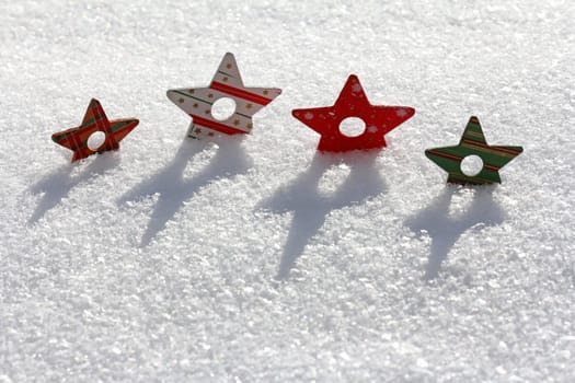 Christmas in the snow