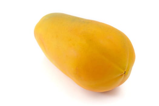 Papaya Isolated on White