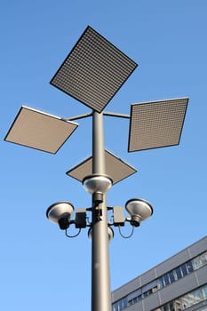 modern street lamp in Hanover