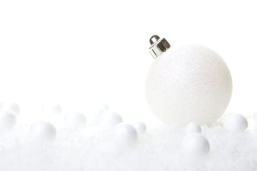 Christmas decoration white
