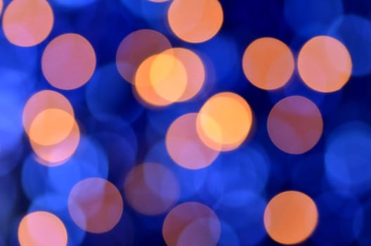 magical colored bokeh background